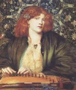 Dante Gabriel Rossetti, The Blue Bower (mk28)